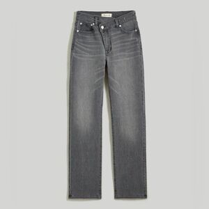 Madewell The '90s Straight Jean in Burwick Wash: Cross-Tab Edition